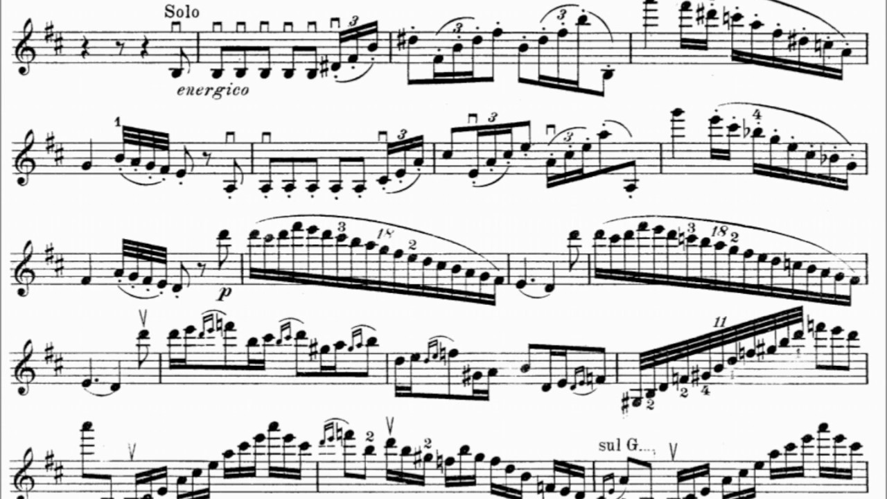 Paganini La Campanella Violin Pdf
